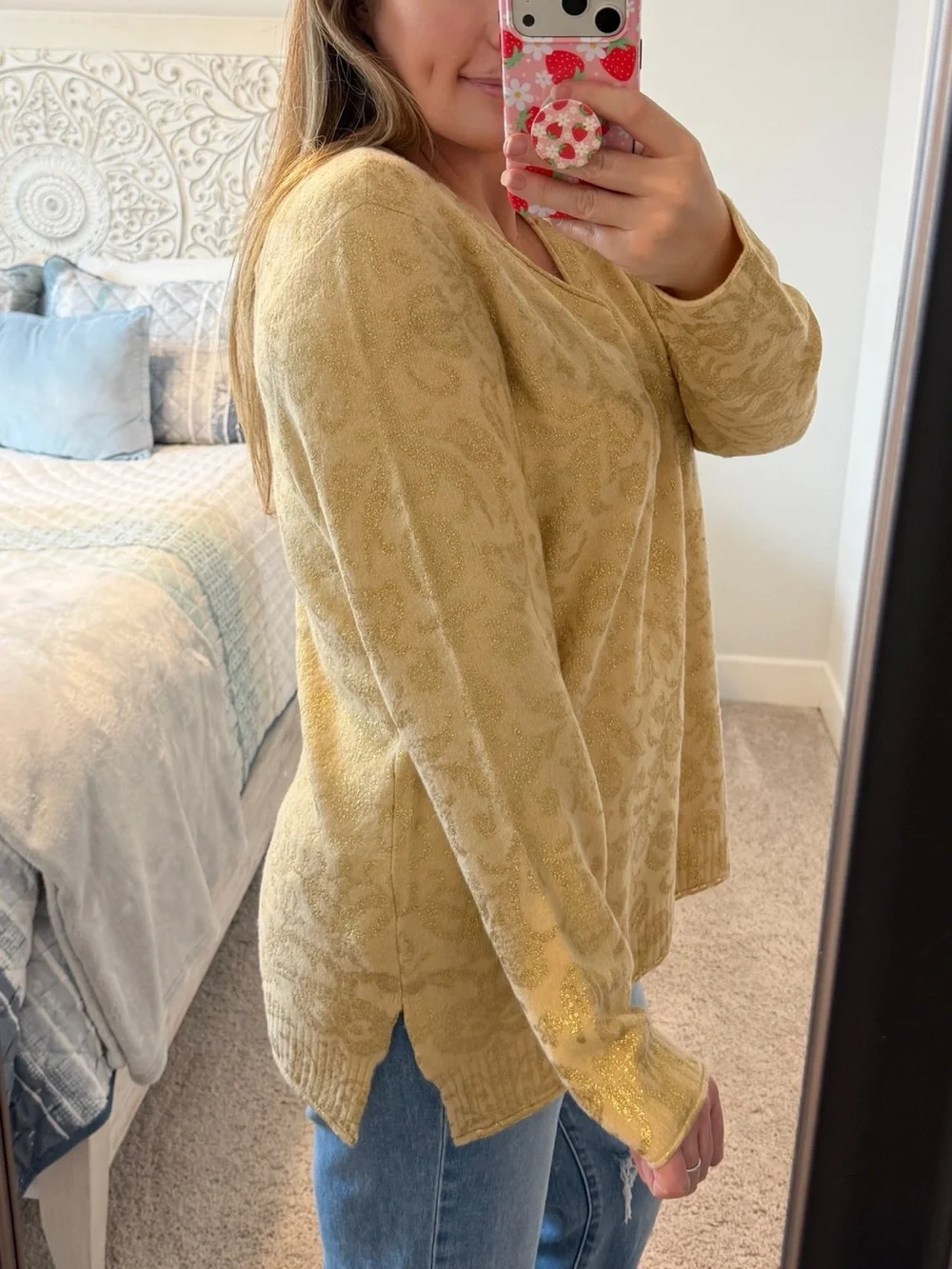 Soft Surroundings Women's V-Neck Sweater